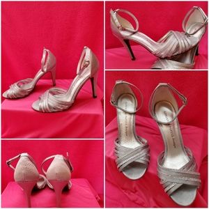 Womens silver heels